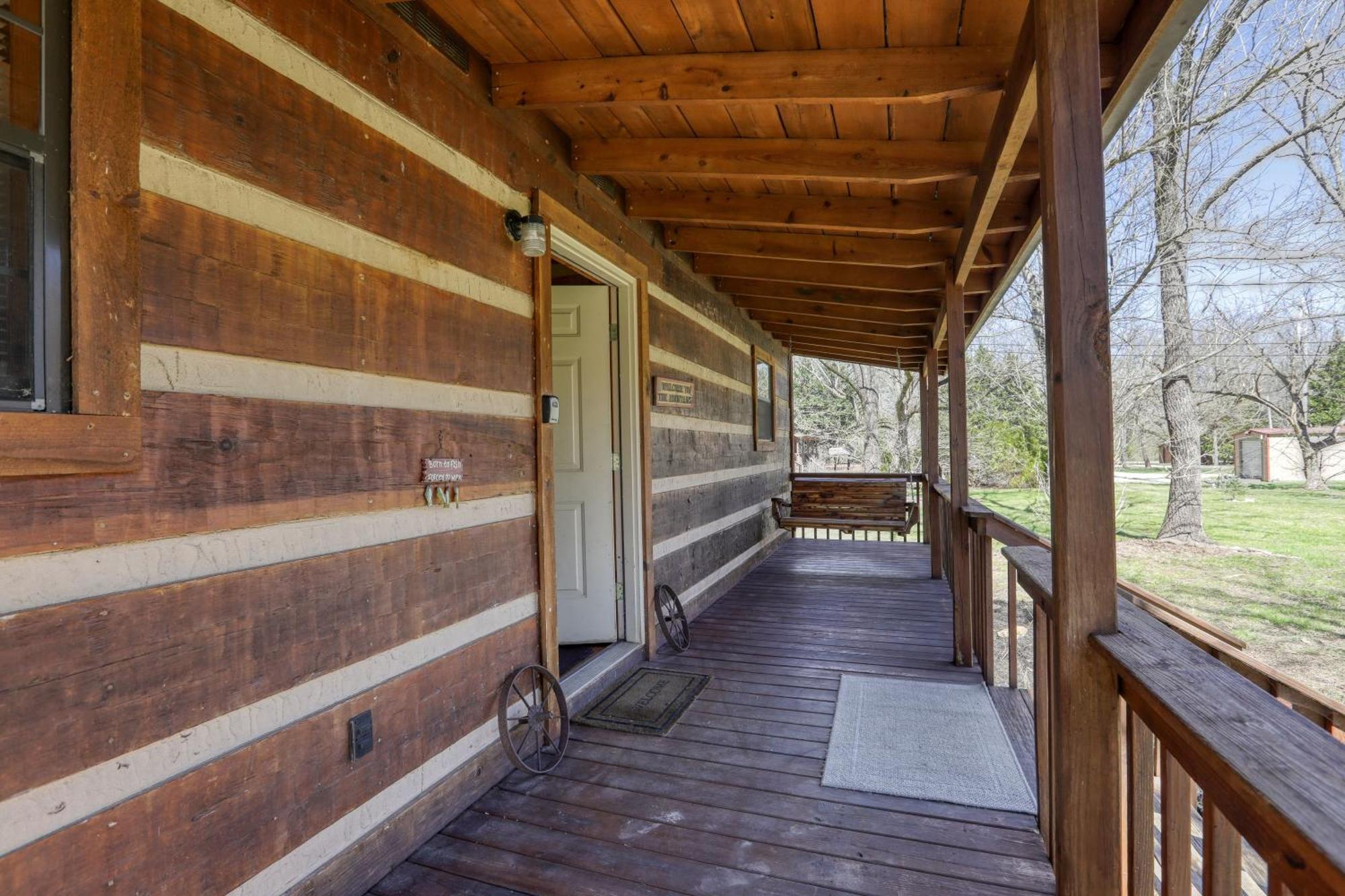 Creekside Memories Cabin Cosby Exterior foto