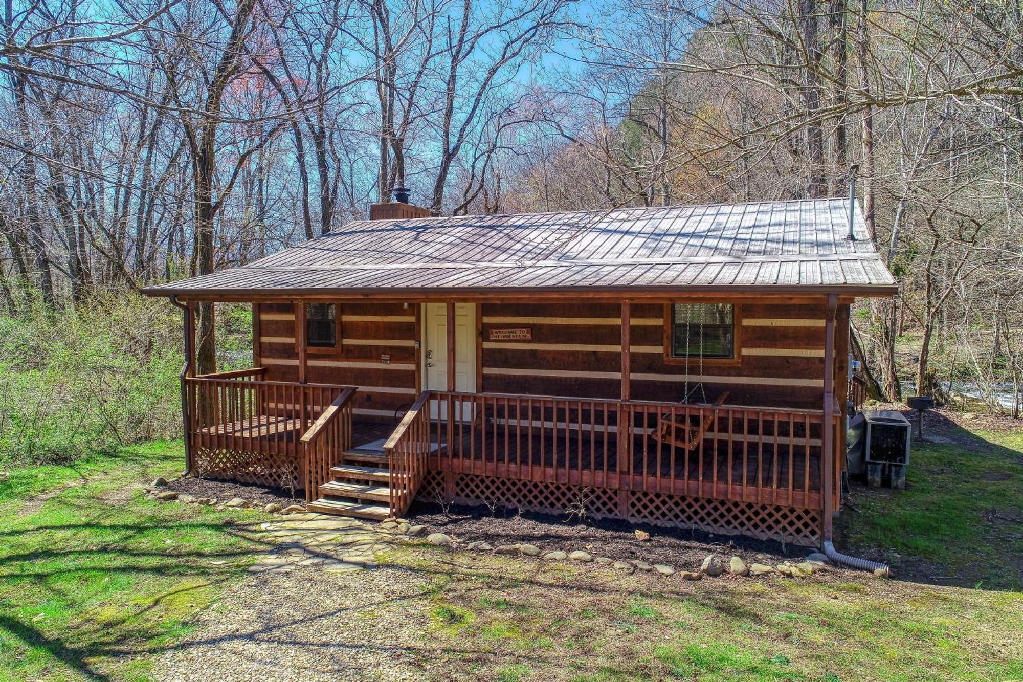 Creekside Memories Cabin Cosby Exterior foto